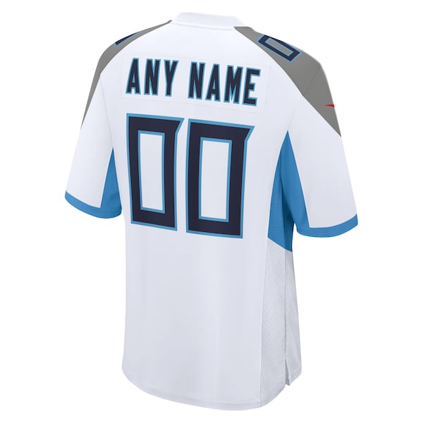 Tennessee Titans Nike Custom Game Jersey - White - Image 3