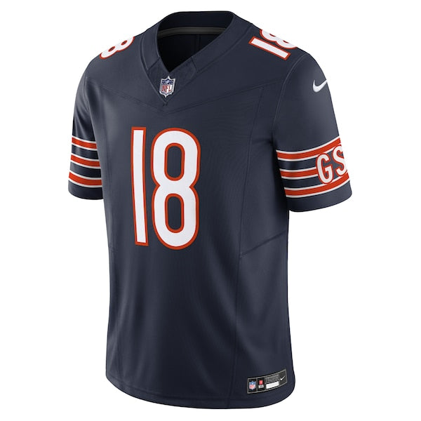 Caleb Williams Chicago Bears Nike Vapor F.U.S.E. Limited Jersey - Navy - Image 2
