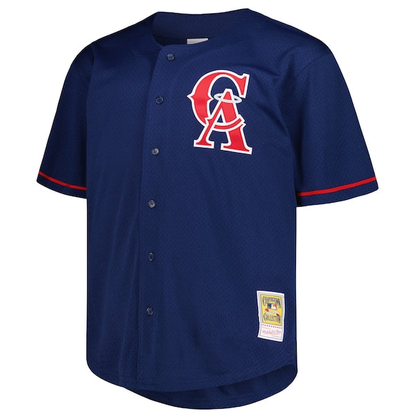 Bo Jackson California Angels Big & Tall Cooperstown Collection Batting Practice Replica Jersey - Navy - Image 2
