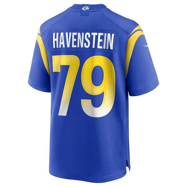 Rob Havenstein Los Angeles Rams Nike Game Jersey - Royal - Image 3