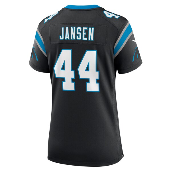 J.J. Jansen Carolina Panthers Nike Women's Team Game Jersey - Black - Image 2