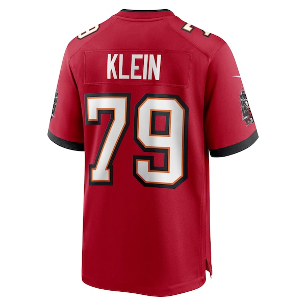 Elijah Klein Tampa Bay Buccaneers Nike Game Jersey - Red - Image 3