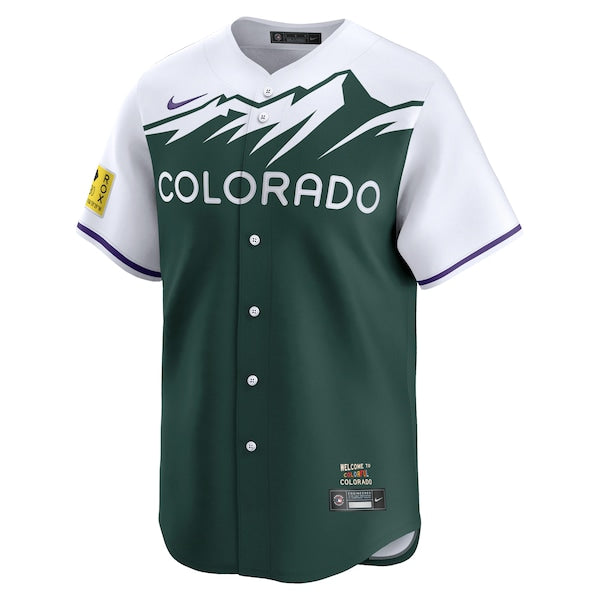 Colorado Rockies Nike City Connect Limited Jersey - Green - Image 2