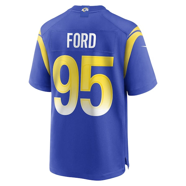 Poona Ford Los Angeles Rams Nike Team Game Jersey - Royal - Image 4