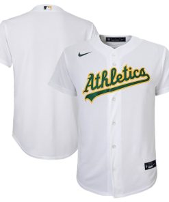 Oakland Athletics Nike Youth Home Replica Team Jersey - White