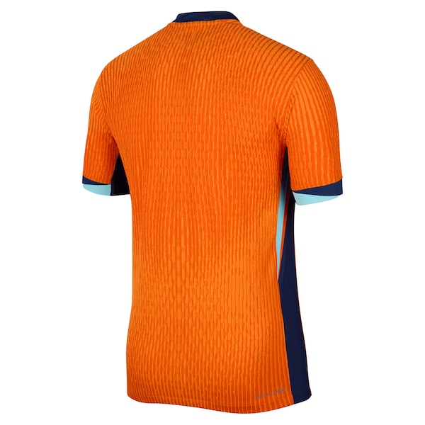 Netherlands National Team Nike 2024 Home Authentic Blank Jersey - Orange - Image 4
