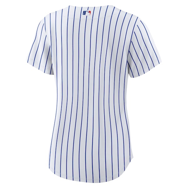 Chicago Cubs Nike Women's Home Blank Replica Jersey - White - Image 3
