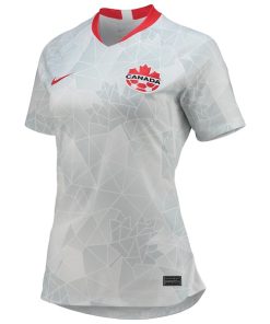 Alternative view of Canada Women's National Team Nike Women's Away Replica Jersey - White