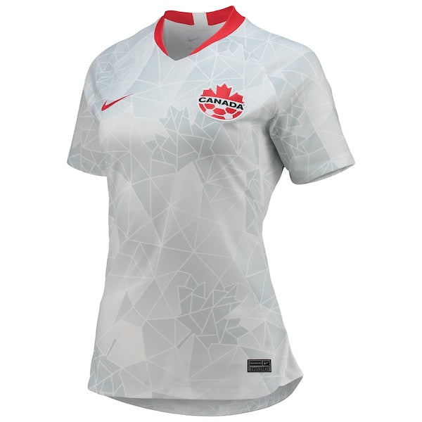 Canada Women's National Team Nike Women's Away Replica Jersey - White - Image 2