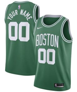 Boston Celtics Nike 2020/21 Swingman Custom Jersey - Icon Edition - Kelly Green