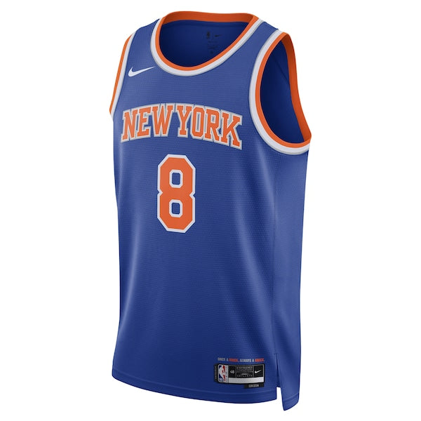 OG Anunoby New York Knicks Nike Unisex Swingman Jersey - Icon Edition - Blue - Image 2