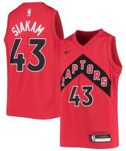 Pascal Siakam Toronto Raptors Nike Youth Swingman Jersey - Icon Edition - Red/White