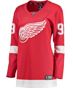 Alternative view of Alex DeBrincat Detroit Red Wings  Women's Home Premier Breakaway Player Jersey - Red