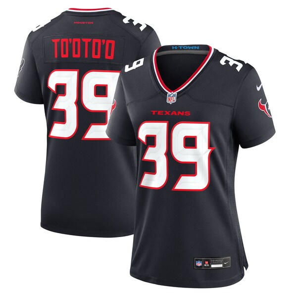 Henry To'oto'o Houston Texans Nike Women's Team Game Jersey - Navy