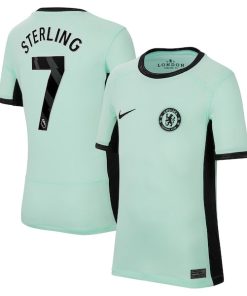 Raheem Sterling Chelsea Nike Youth 2023/24 Third Stadium Replica Player Jersey - Mint