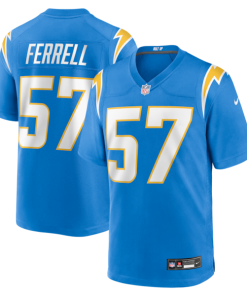 Clelin Ferrell Los Angeles Chargers Nike Team Game Jersey -  Powder Blue
