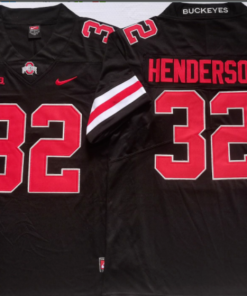 TreVeyon Henderson NCAA Ohio State Buckeyes Nike Vapor Limited Jersey