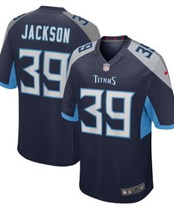 Matthew Jackson Tennessee Titans Nike Team Game Jersey -  Navy