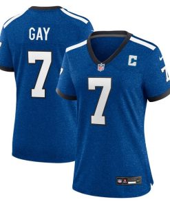 Matt Gay Indianapolis Colts Nike Women's Indiana Nights Alternate Game Jersey - Royal/Royal