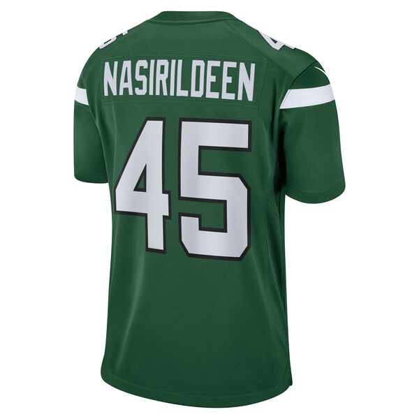 Hamsah Nasirildeen New York Jets Nike Game Jersey - Gotham Green - Image 3