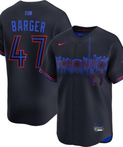 Addison Barger Toronto Blue Jays Nike Home Limited Player Jersey - City Connect- Blue