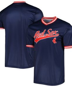 Boston Red Sox Stitches Cooperstown Collection Team Jersey - Navy