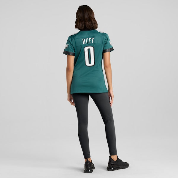 Bryce Huff Philadelphia Eagles Nike Women's Team Game Jersey - Midnight Green - Image 5