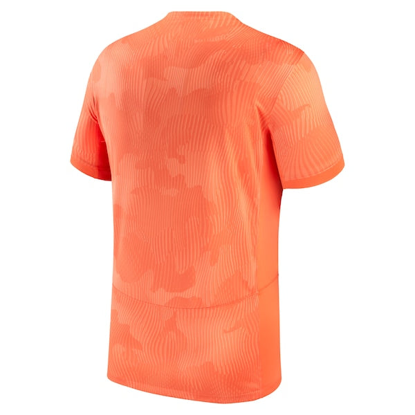 Netherlands Women's National Team Nike 2023 Home Stadium Replica Jersey - Orange - Image 3