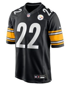 Alternative view of Juan Thornhill Pittsburgh Steelers Nike Team Game Jersey -  Black
