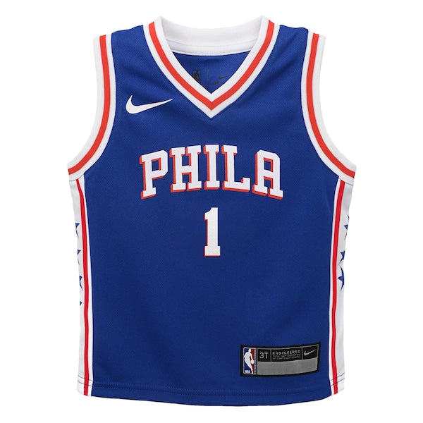 James Harden Philadelphia 76ers Nike Preschool Swingman Player Jersey - Icon Edition - Royal - Image 2
