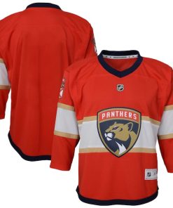 Florida Panthers Youth Home Replica Blank Jersey - Red