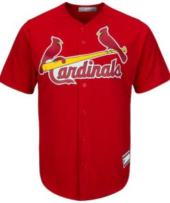 Alternative view of St. Louis Cardinals Big & Tall Replica Team Jersey - Red