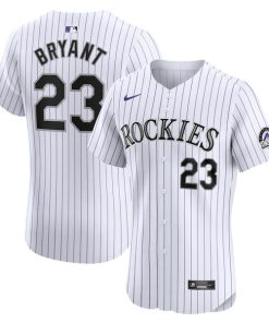 Kris Bryant Colorado Rockies Nike Home Elite Jersey - White