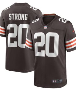 Pierre Strong Jr. Cleveland Browns Nike Team Game Jersey -  Brown