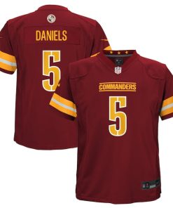 Jayden Daniels Washington Commanders Nike Toddler Game Jersey - Burgundy