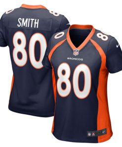 Rod Smith Denver Broncos Nike Women's Retired Player Jersey - Navy