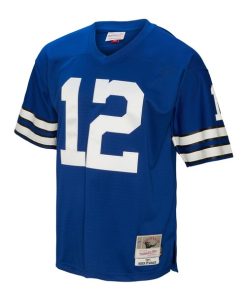 Alternative view of Roger Staubach Dallas Cowboys Big & Tall 1971 Legacy Retired Player Jersey - Navy