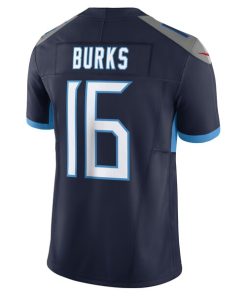 Alternative view of Treylon Burks Tennessee Titans Nike Vapor F.U.S.E. Limited Jersey - Navy/Light Blue