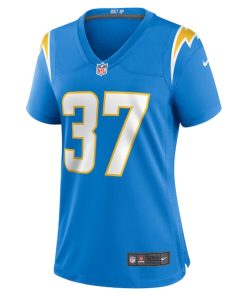 Alternative view of Tony Jefferson Los Angeles Chargers Nike Women's Team Game Jersey -  Powder Blue