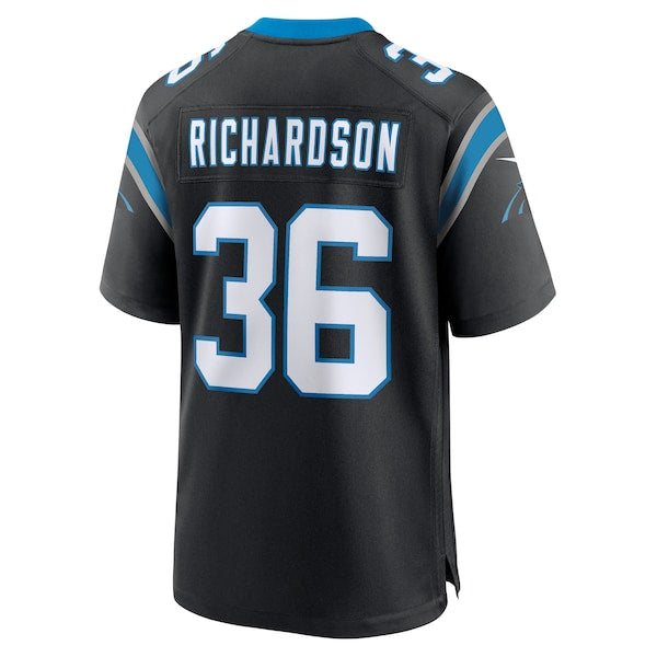 Demani Richardson Carolina Panthers Nike Team Game Jersey - Black - Image 3
