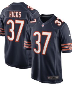 Elijah Hicks Chicago Bears Nike Game Player Jersey - Navy