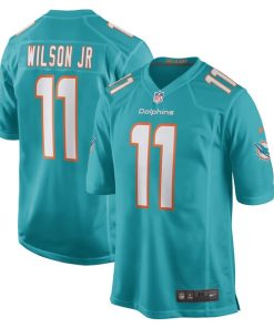 Cedrick Wilson Jr. Miami Dolphins Nike Game Player Jersey - Aqua