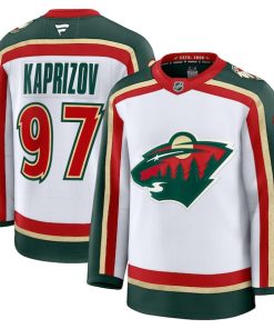 Kirill Kaprizov Minnesota Wild  25th Anniversary Premium Player Jersey - White
