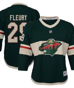 Marc-Andre Fleury Minnesota Wild Youth Replica Player Jersey - Green