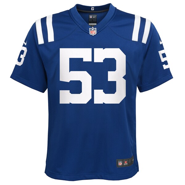 Shaquille Leonard Indianapolis Colts Nike Youth Game Jersey - Royal/Blue - Image 3