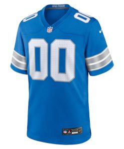Alternative view of Detroit Lions Nike Custom Game Jersey - Blue