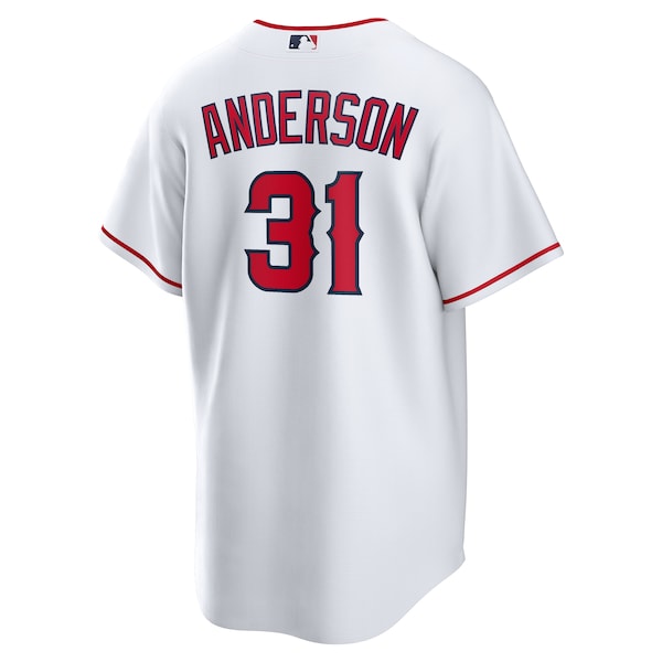 Tyler Anderson Los Angeles Angels Nike Home Replica Jersey - White - Image 3