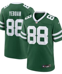 Kenny Yeboah New York Jets Nike Team Game Jersey - Legacy Green