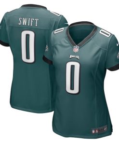 D'Andre Swift Philadelphia Eagles Nike Women's Player Jersey - Green