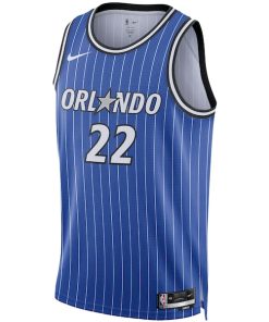 Alternative view of Franz Wagner Orlando Magic Nike Unisex Swingman Player Jersey - Icon Edition - Blue